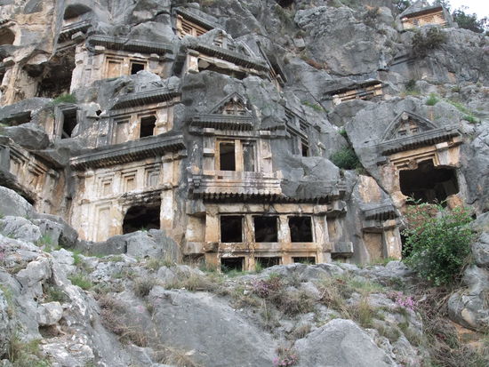 Türkei - Myra - Lykische Felsengräber
