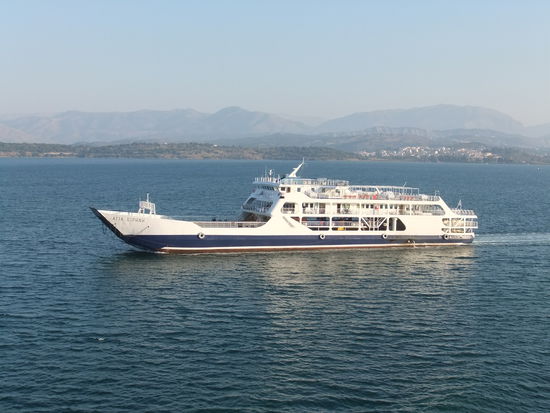 Griechenland/Italien - Fährschiff zwischen Igoumenitsa und Korfu