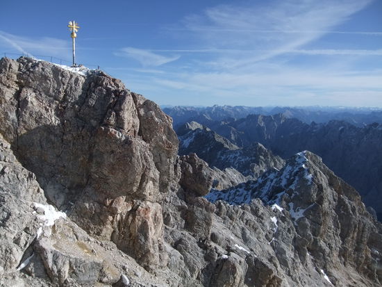 Deutschland - Zugspitze - Gipfelkreuz (2962 m)