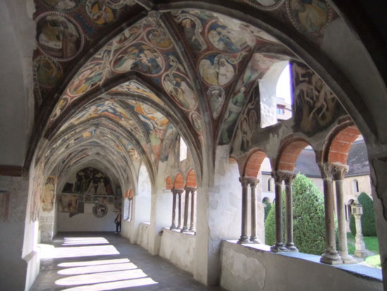 Italien - Brixen - Dom - Kreuzgang mit Fresken
