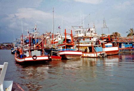 Hafen von Pak Bara