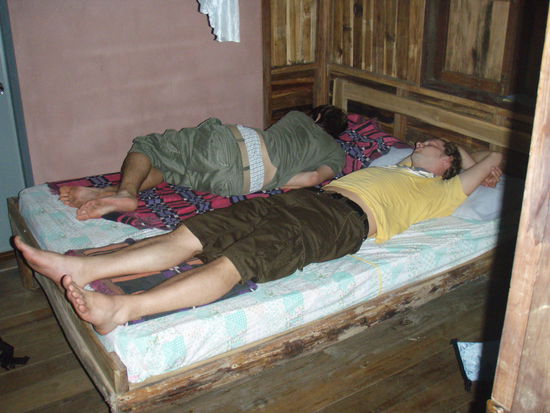 drei Minuten ham wa schon...