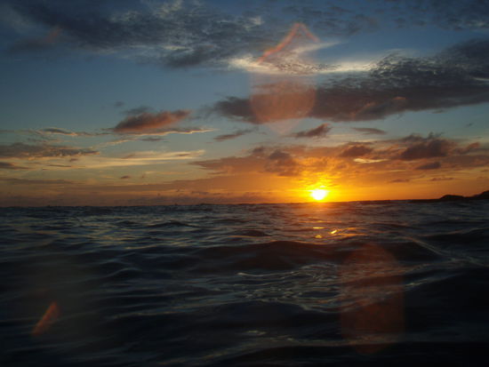 Wasser. Sonne. Himmel.