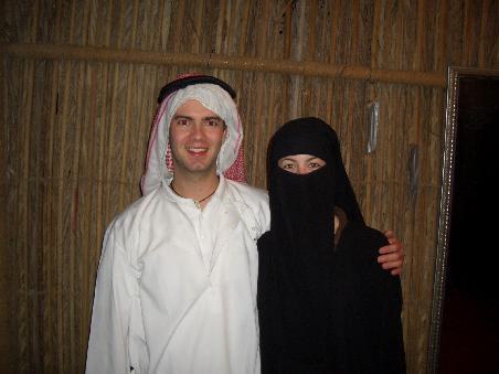 Sheik Ahmed York und Haremsherrin Aisha Lynn