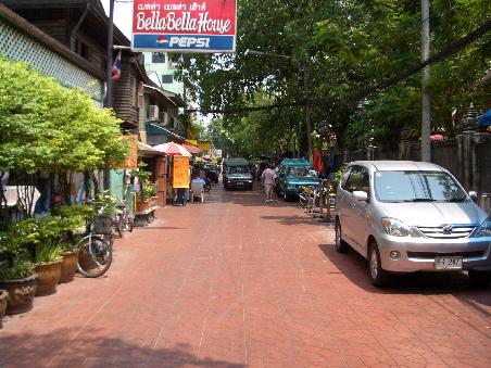 In dieser Gasse befindet sich unser guesthouse