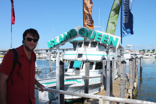 Vor der Hafenrundfahrt