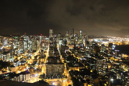 Lichtermeer von Seattle
