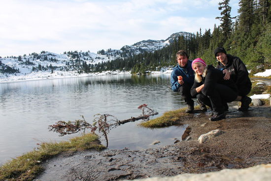Gletschersee im Umland von Whistler