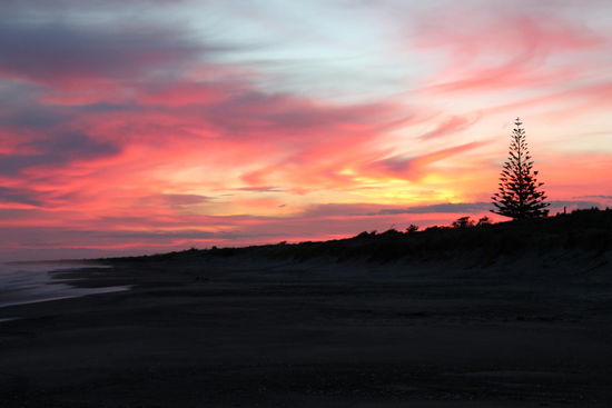 Sonnenaufgang über Matata