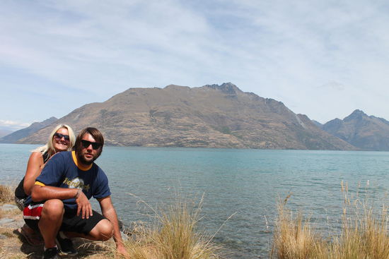 Am Lake Wakatipu...