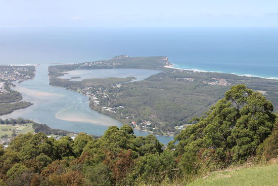 Blick auf das Umland von Port Macquarie