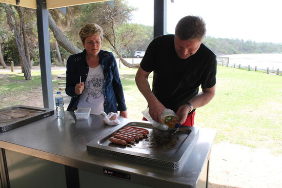 Barbeque zum Mittag....