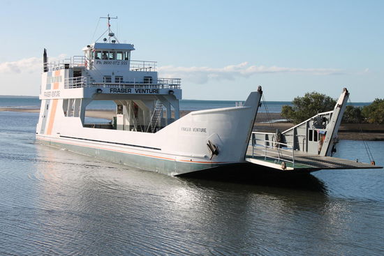 Fähre nach Fraser Island