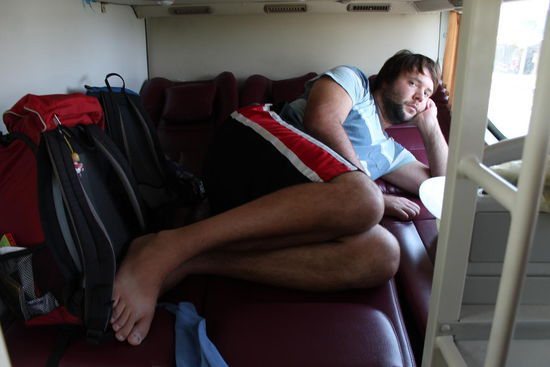 Im Bus...