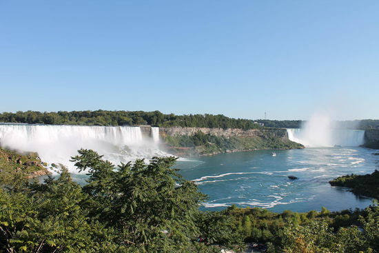 Niagara-Fälle auf der kanadischen Seite
