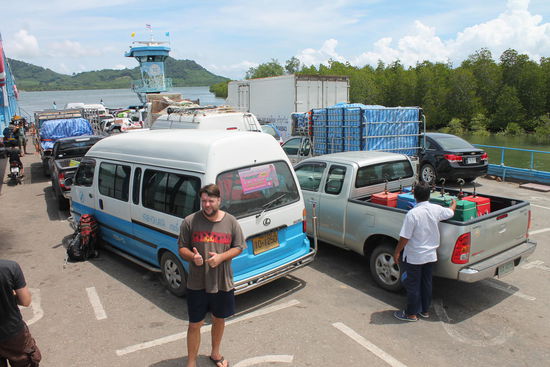 Auf der Fähre nach Kho Lanta 