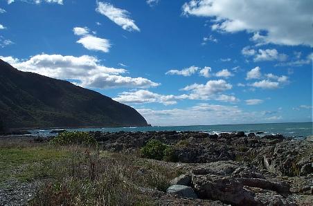 kuestenlandschaft zwischen Kaiikoura und Chrichtchurch!