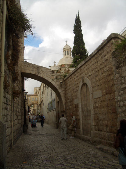 Beginn der Via Dolorosa