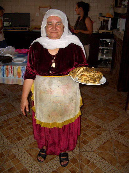 Unsere drusische 'Chefköchin'