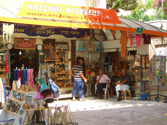 Souvenirladen in Nazareth
