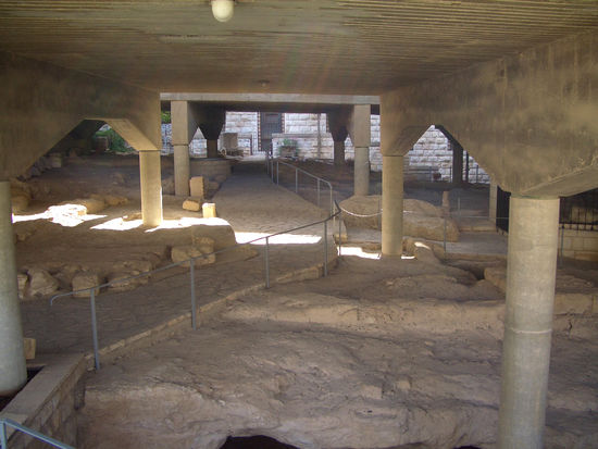 Ausgrabungen vom Haus Maria's