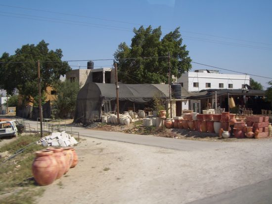 Werkstatt zur Krügeherstellung in der Westbank