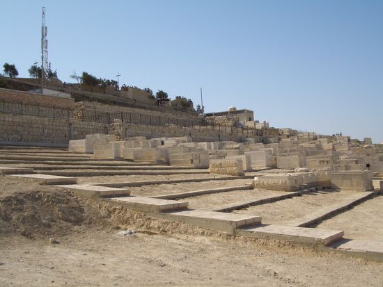 Der jüdische Friedhof am Ölberg