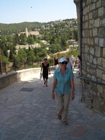 Aufstieg zur Besuchskirche