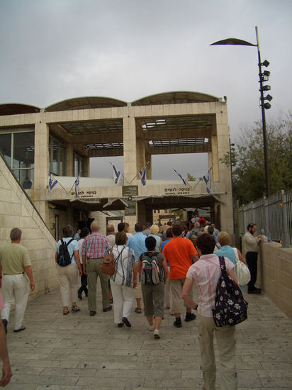 Checkpoint auf den Tempelberg