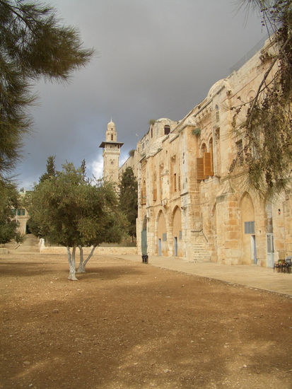 Hier stand einst die Antonia-Festung