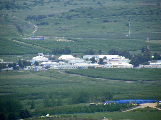 UNO-Hauptquartier in der entmilitarisierten Zone zwischen Israel und Syrien