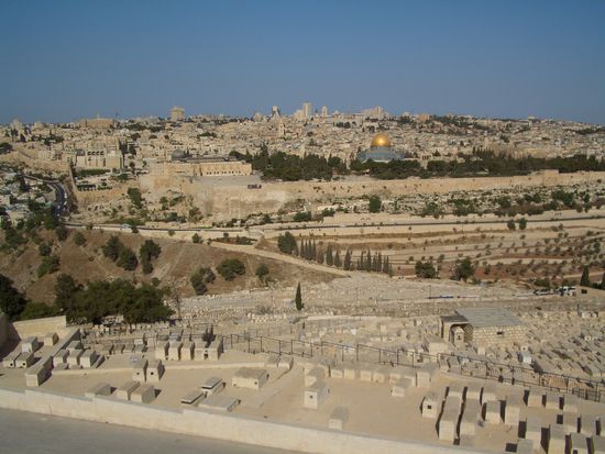 Der jüdische Friedhof auf dem Ölberg