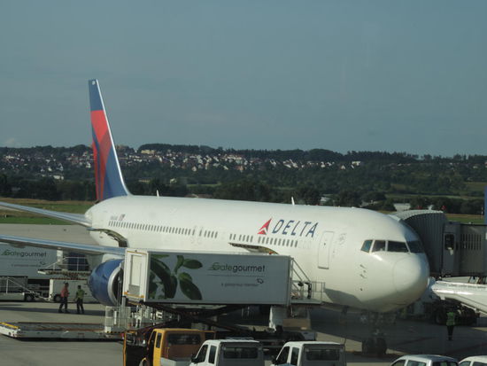 Unser Flugzeug - schon startbereit