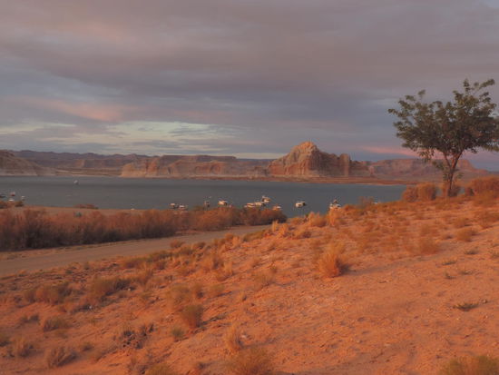Sunset am Lake Powell 