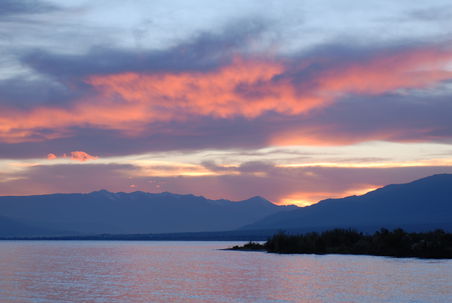 Ysyk-köl-See in Kirgistan