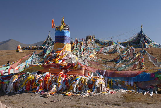 tibetische Gebetsfahnen