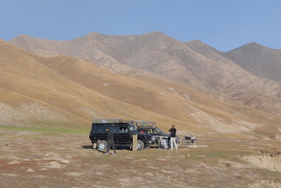 über 3500 Meter über Meer