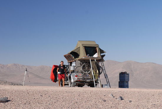 Wüste so weit das Auge reicht