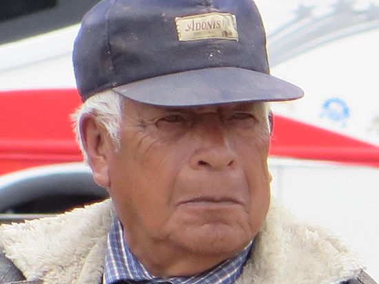 Charaktergesicht in Ecuador