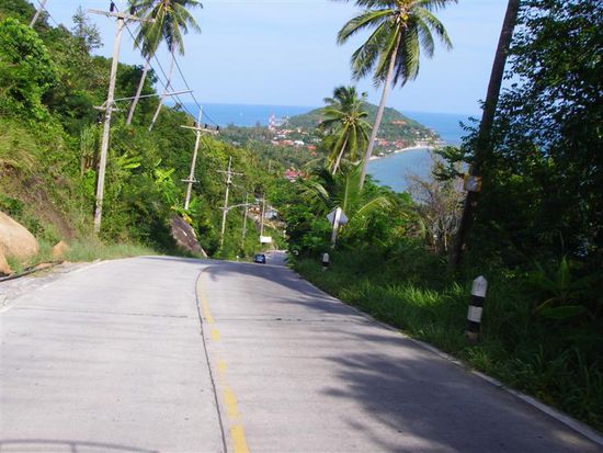 Nach Tongsala fahren (ich liebe diese Strasse! -&gt; von Julian!)
