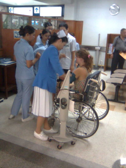 ja ich wurde gut versorgt in bangkok