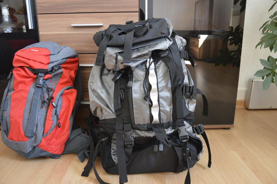 Ein Teil der Gepäckstücke von Kevin und Debi.