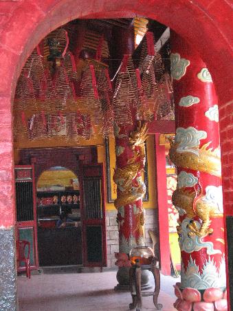 Buddistischer Tempel in Chinatown