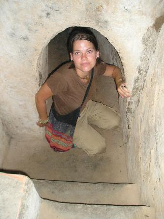 Eingang zu den Chu Chi Tunneln