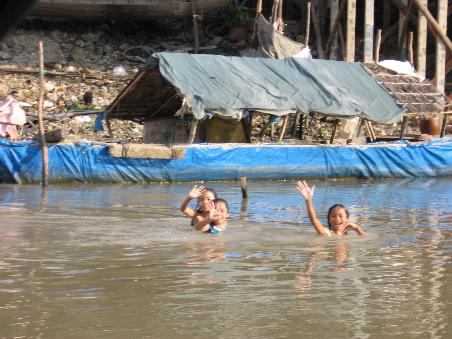 Freundlicher Empfang in Vietnam