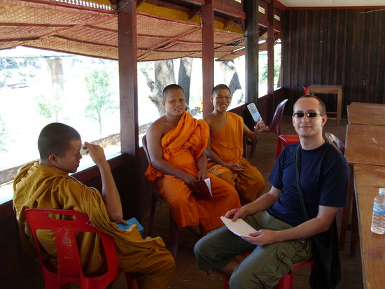 Beim Auffrischen unserer Laotischkenntnisse