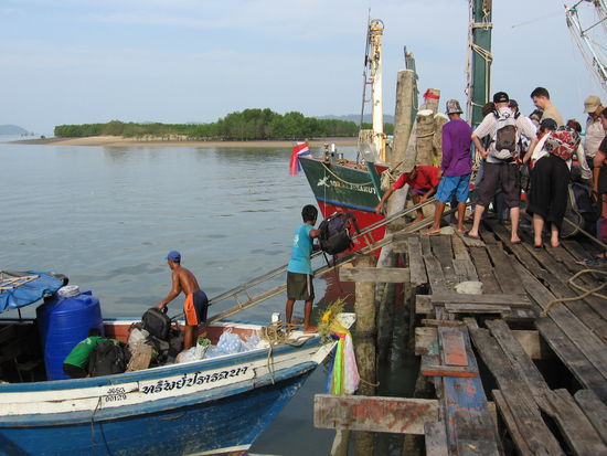 Boot nach Koh Phayam