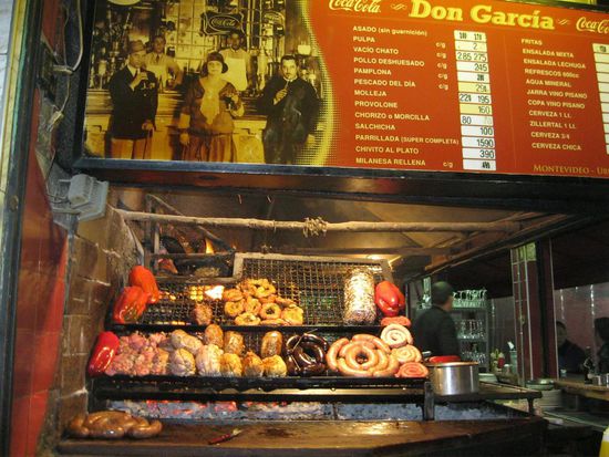 Parilla im Mercado del Puerto