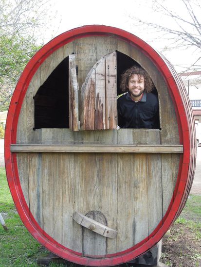 Im Garten vom Hotel Suizo