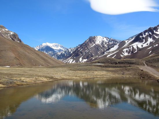 Südwand des Aconcagua